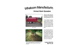 Whatcom - Model 650 & 850 - Orchard Mulcher  - Brochure