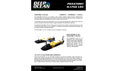 Phantom - Model H-1750 USV - Remote Controlled Boats - Brochure
