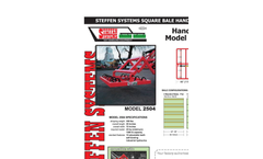 Steffen - Model 2504 (4-5 Bales) - Extreme Duty Small Bale Handler - Brochure