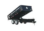 Model HOMDUMP6X12LB - Trailer 6 x12 -3500lb Axles -Dump