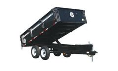 Model HOMDUMP6X12LB - Trailer 6 x12 -3500lb Axles -Dump
