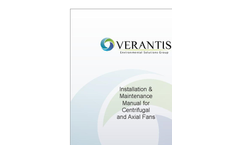 Centrifugal and Axial Fans Installation & Maintenance Manual