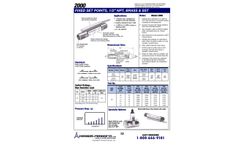 Thomas - Model 2000 Series - Liquid Flow Switch - Brochure