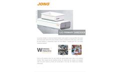 JONO - Model LEO2618 - Primary Shredder