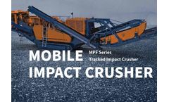 JONO - Model MPF Series - Mobile Tracked Impact Crusher