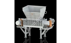 Aries - Double Shafts Shredding Machine for Waste Recycling Metal Scraps/Used Tires/Soild Waste/Plastic/Wood