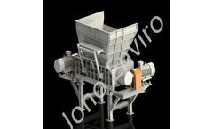 Aries - Waste Copper Scrap Stainless Plastic Metal Car Crusher Machine - Double Shaft Steel Shredder