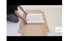 Zehnder Charleston - additional benefit of the cardboard packaging - Video