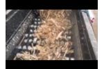 Ecohog Razorback Starscreen with Terex TDS V20 Shredder in Recycled Waste Wood Video