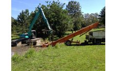 Alpha Boats - Aquatic Weed Shore Conveyor