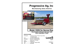 Model 1530V - Electrostatic Vineyard Sprayer - Brochure