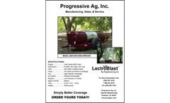 Model 2650 - Electrostatic Orchard Sprayer - Brochure