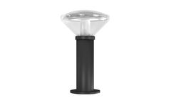 Solux VANDAL - Model B-45 - High-End Solar Lighting Bollard
