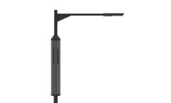 Solux Colarsun - Model 30 - Vertical Mounted Solar Street Light