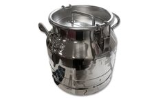 Tim-Gibson - 10Ltr Stainless Steel Milk Churn and Lid