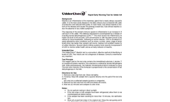 UdderCheck® - Milk Dipstick Brochure