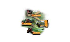 Model ZME-125 & ZME-155 - Offset Flail Mowers for Verges and Banks