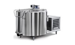 TULSAN - 1070 Liters Vertical Milk Cooling Tank