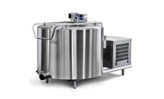 TULSAN - 1518 Liters Vertical Milk Cooling Tank