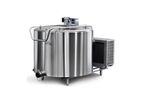 TULSAN - 850 Liters Vertical Milk Cooling Tank