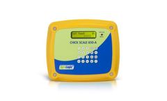 ChickScale - Model 850 - Stand-Alone, Automatic, Electronic In-House Poultry Weighing System