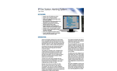 Model IP - Fire Station Alerting Systems Brochure