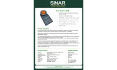 Sinar GrainPro 6070 Grain Moisture Meter - Datasheet