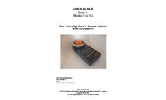 Sinar BeanPro 6070 Coffee Moisture Analyser - Manual