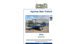 Agrimac - Bale Trailers - Brochure