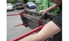 Manually Folding Bale Spike Video