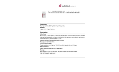 Agrar - Model Amprosul - Water Soluble Coccidiostat Powder - Brochure