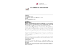Agrar - Model Albendazole 10% - Broad Spectrum Anthelmintic Oral Suspension - Brochure