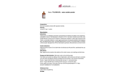 Agrar - Model Levamisole 10% - Synthetic Broad Spectrum Anthelmintic Active Against - Brochure