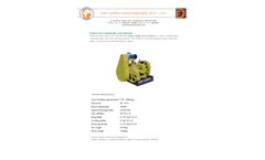 Nandi - Model Type 1 - Heavy Duty Sugarcane Crusher - Brochure
