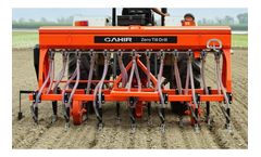 GAHIR - Model ZT-11, ZT-13 and ZT-15 - Zero Till Drill