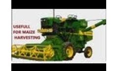Gahir MAIZE Harvester - Video