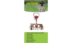 Three Row Wet Land Paddy Weeder - Datasheet