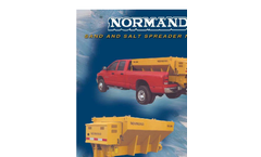 Normand - Model SCR-54, SCR-72, SCR-86, SCR-92, SCR-98+ - Salt & Sand Spreaders - Brochure