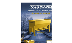 Normand - Model S3P-46, S3P-56 + - Salt & Sand Spreaders - Brochure