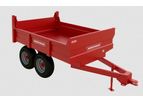 Normand - Model 869M - One Piece Box Dump Trailer