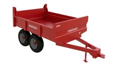Normand - Model 12712M-5, 12712M-8, 12712M-550 - One Piece Box Dump Trailer