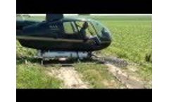 Spectrum Sprayer`s Electrostatic Aerial System: Helicopter Mounted Sprayer Video