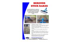 JBI - Stick Rakes - Datasheet