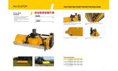 Model MU-ECOTOP - Flail Mowers - Brochure