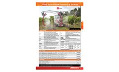Silvan - Model 4000L G2 Turbo Scram - 3 Row Tri-Wrap Trailed Trailed Sprayer Brochure