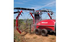 Silvan Turbowrap - Model 4000L G2 - 2 Row Trailed Sprayer