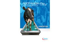 Fabdec - Model FOOT-WASH Pro - Automatic Footbath for Cows - Brochure