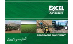 ExcelAgr - Model CR600 - Parallelogram Tyne Unit - Brochure