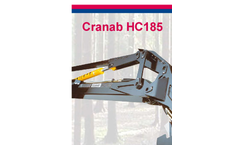 Cranab Forwarder and Harvester Cranes HC185- Brochure