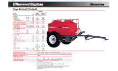 Tow Behind Trailed Liquid Air Seeder  Brochure